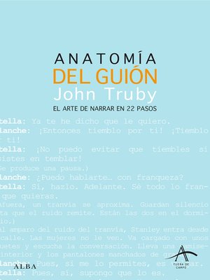 cover image of Anatomía del guión